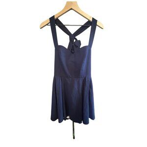 Lauren James Women's The Livingston Seersucker Dress - Navy Size Large